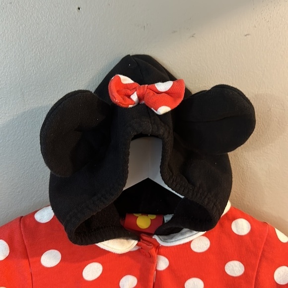 Baby Girl Minnie Mouse Disney Sweatshirt Costume Outfit 9-12 Months - Picture 2 of 6